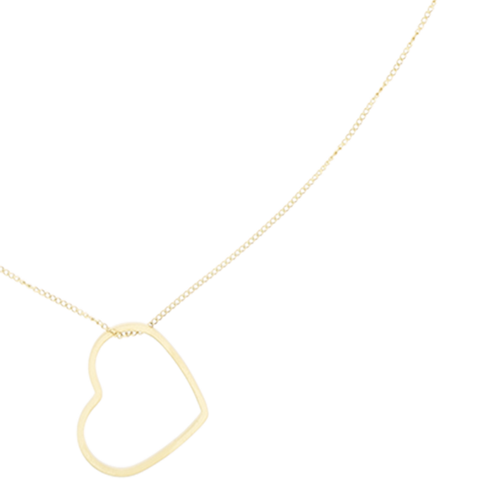 Oozoo Goudkleurige Ketting Met Een Hart