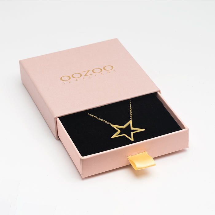 Oozoo Goudkleurige Ketting Met Grote Ster