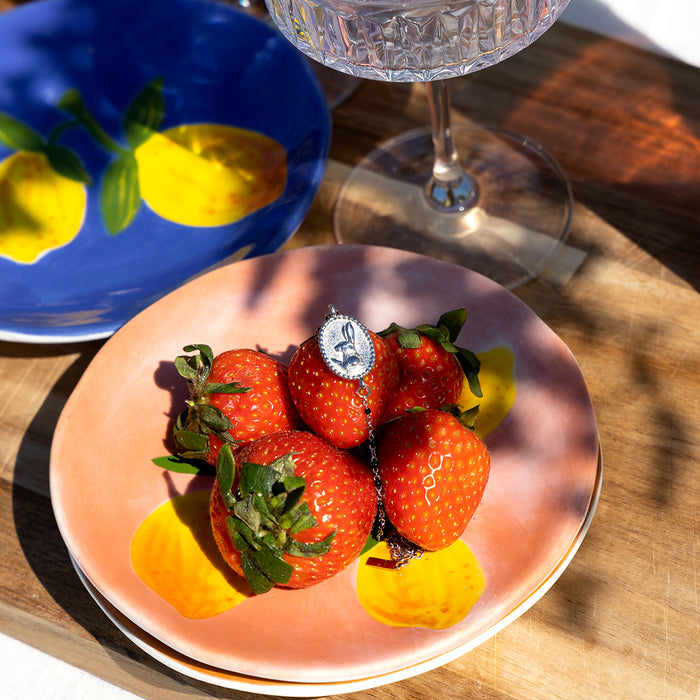 Oozoo Zilverkleurig/zwarte Armband Met Een Haas