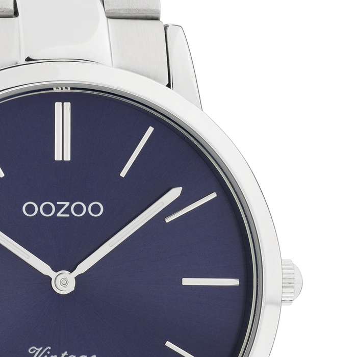 Oozoo Silver Coloured OOZOO Watch With Stainless Steel Bracelet - C20020