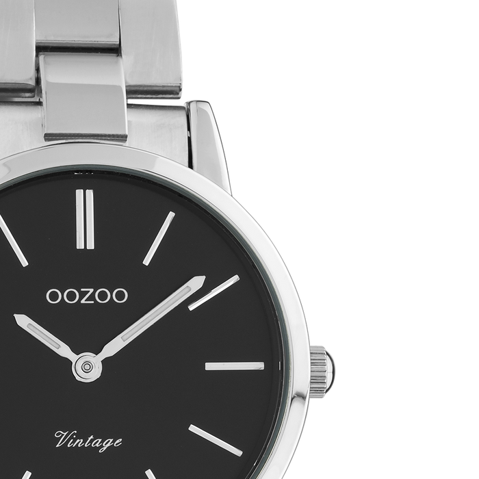 Oozoo Silver Coloured OOZOO Watch With Stainless Steel Bracelet - C20111