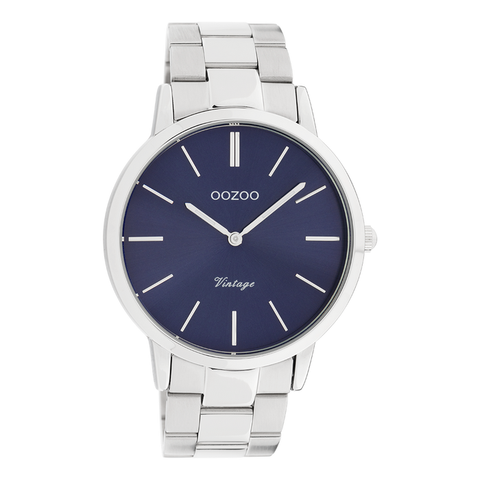 oozoo Silver coloured OOZOO watch with stainless steel bracelet - C20020