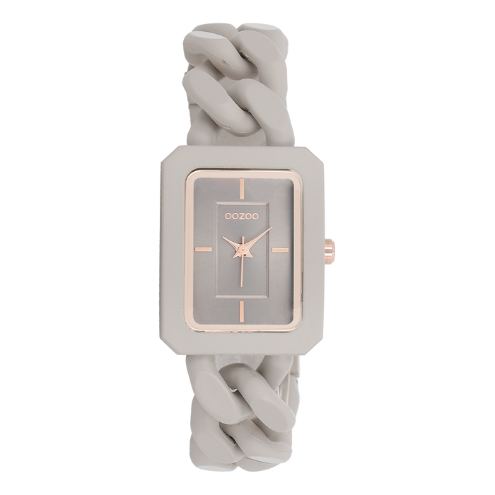 oozoo Taupe OOZOO horloge met schakelarmband - C11275