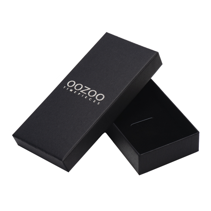 Oozoo Titanium OOZOO Horloge Met Metalen Mesh Armband - C9859