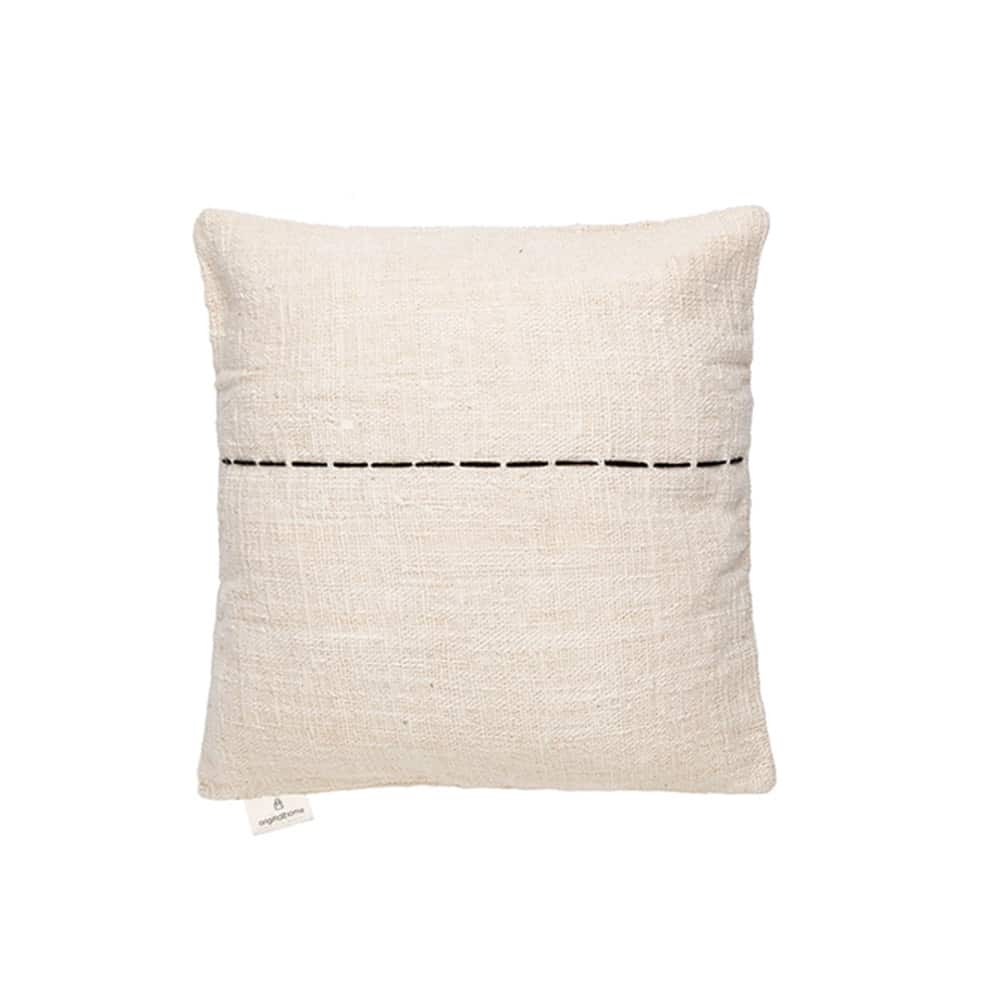 originalhome Cushion Waste Cotton Graphic Black (50×50)