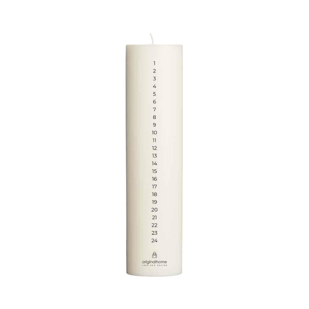 Originalhome Advent Candle – Snow White