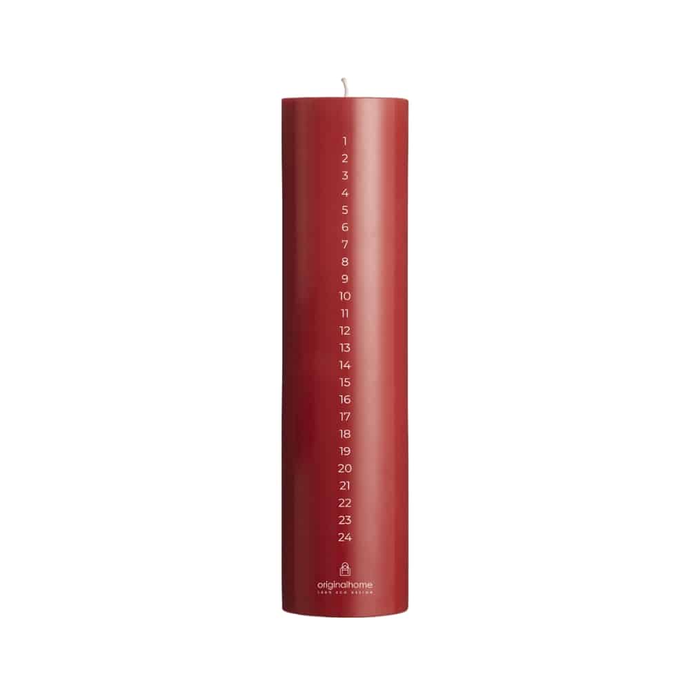 Originalhome Advent Candle – Warm Red