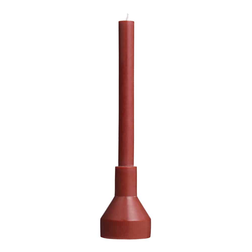 Originalhome Candle & Holder – Warm Red