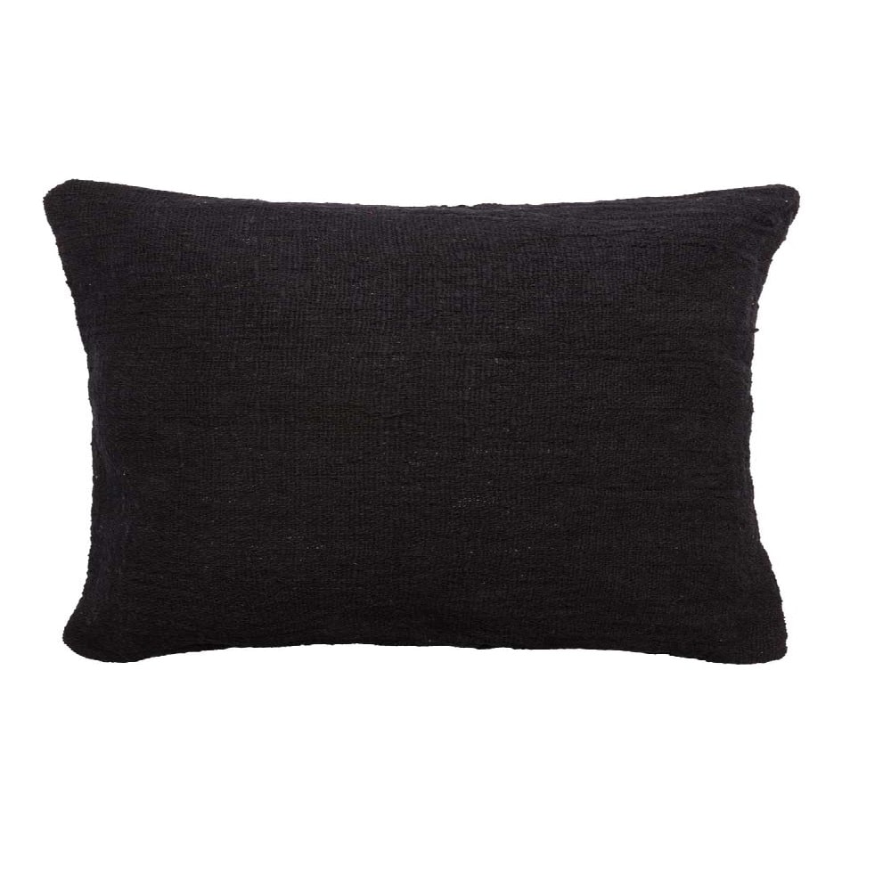 originalhome Cushion Waste Cotton – Black (60×40)