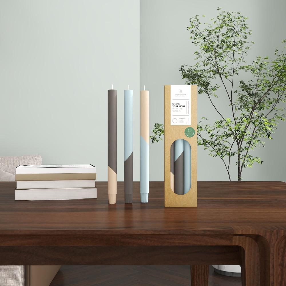 Originalhome Diagonal Candles Winter – S/3
