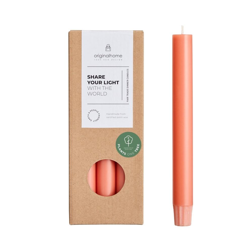 originalhome Dinner Candles Apricot