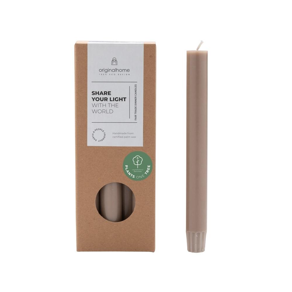 originalhome Dinner Candles Clay