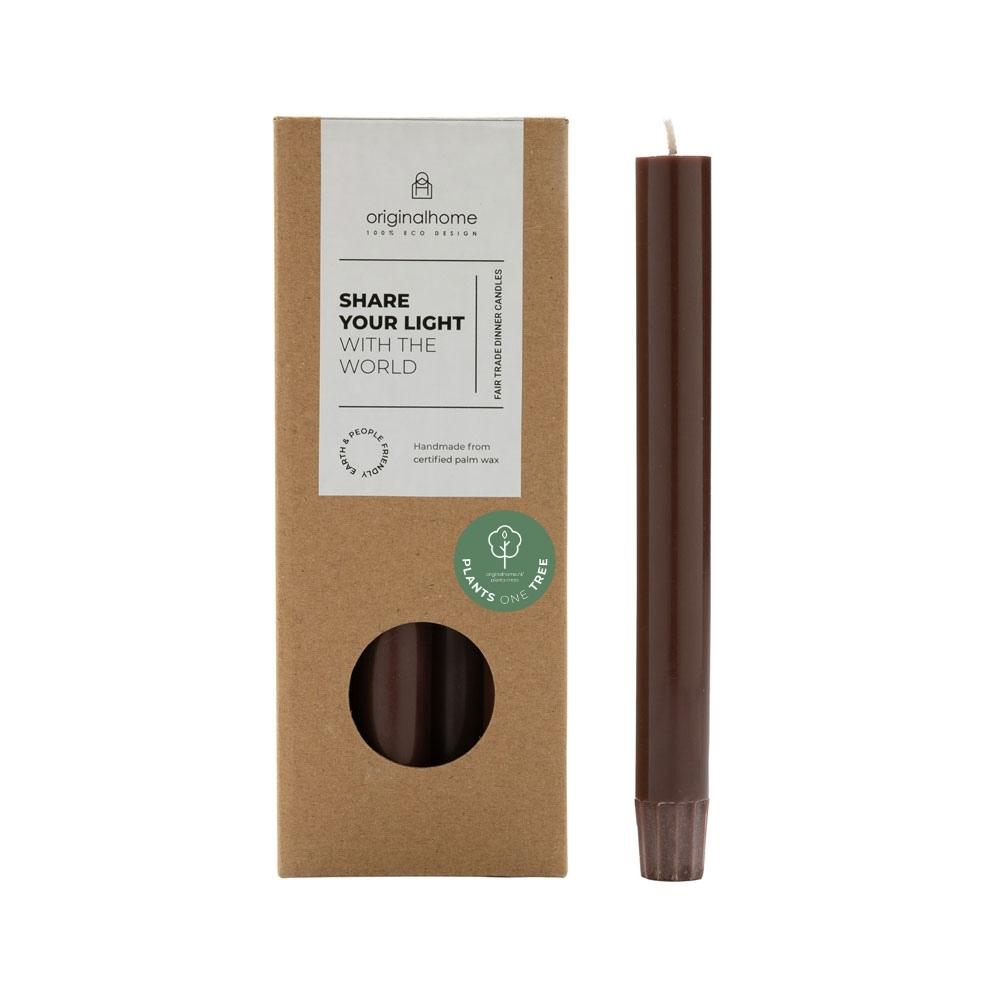 originalhome Dinner Candles Dark Grape