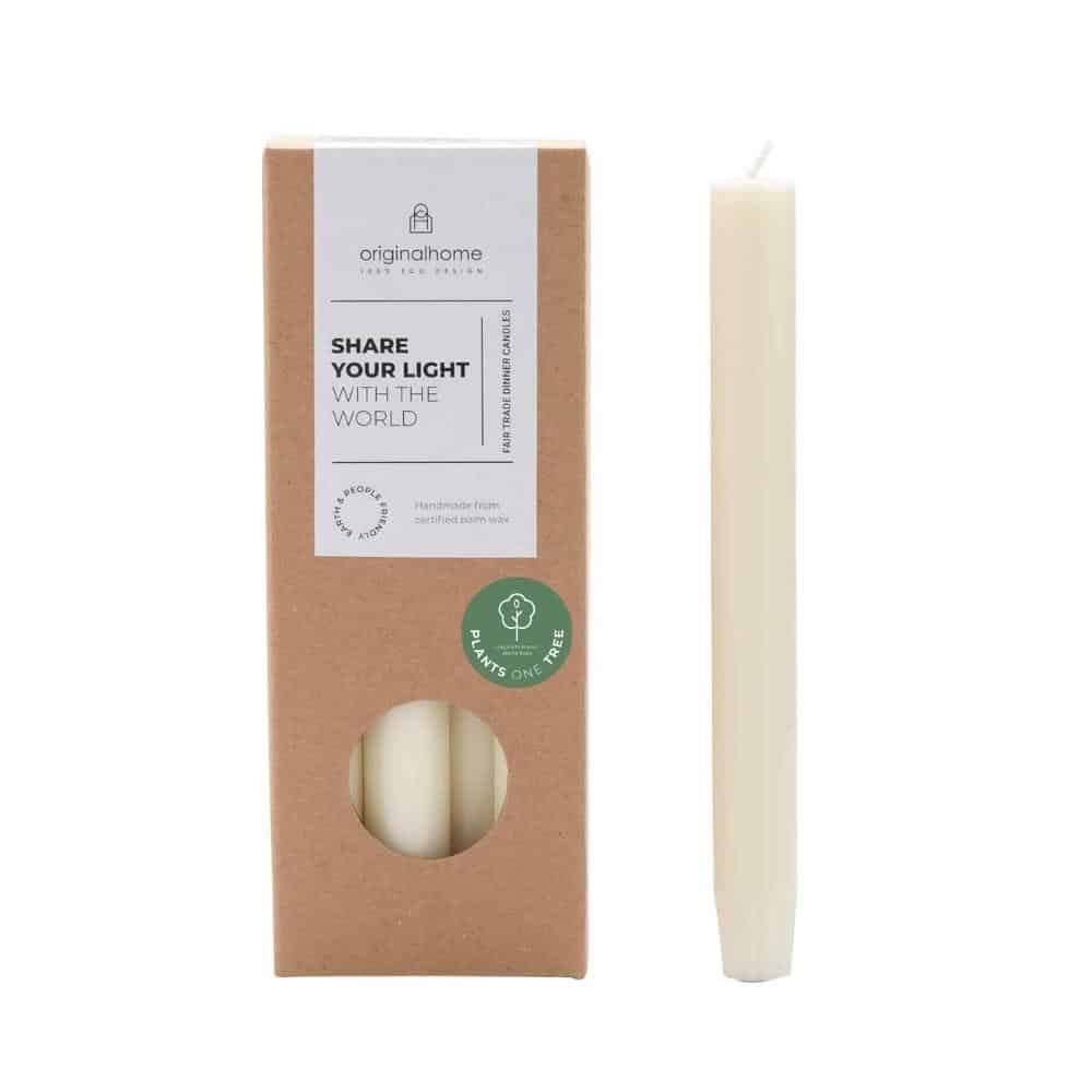originalhome Dinner Candles Off White