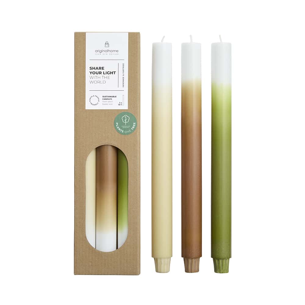 originalhome Gradient Candles Fall S/3