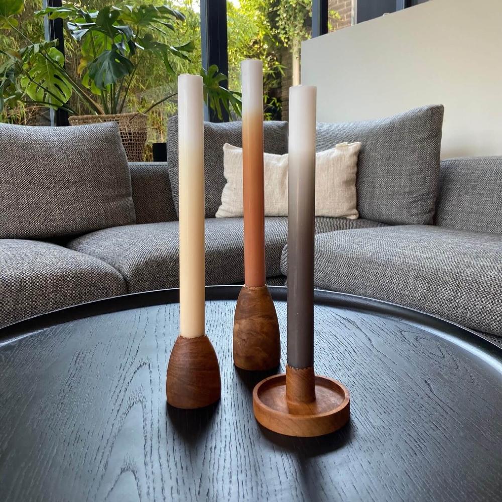 Originalhome Gradient Candles Pine Apple – S/3