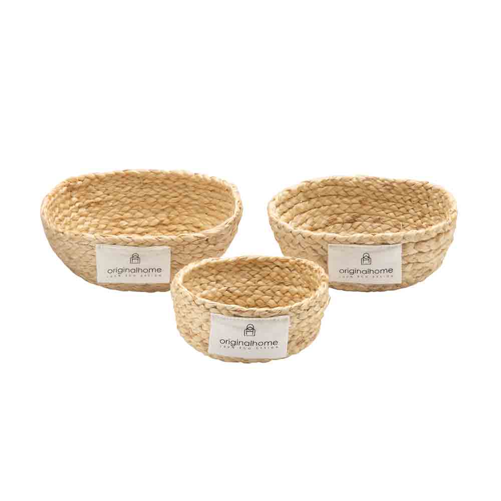 originalhome Jute Bowls – S/3