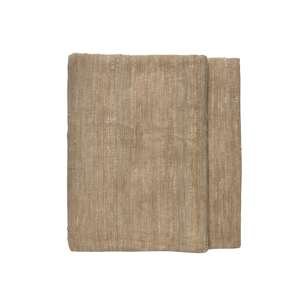 Originalhome Khadi Cloth Recycled Brown (250×130)