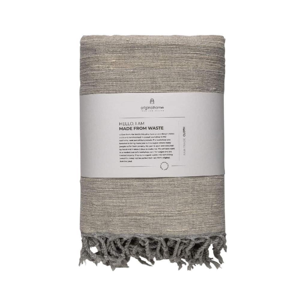 originalhome Khadi Cloth Recycled Grey (250×130)
