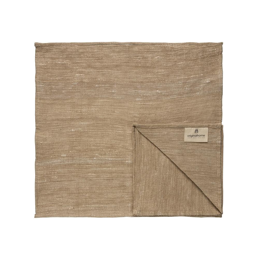 originalhome Khadi Table Napkin Brown 4x (44×44)