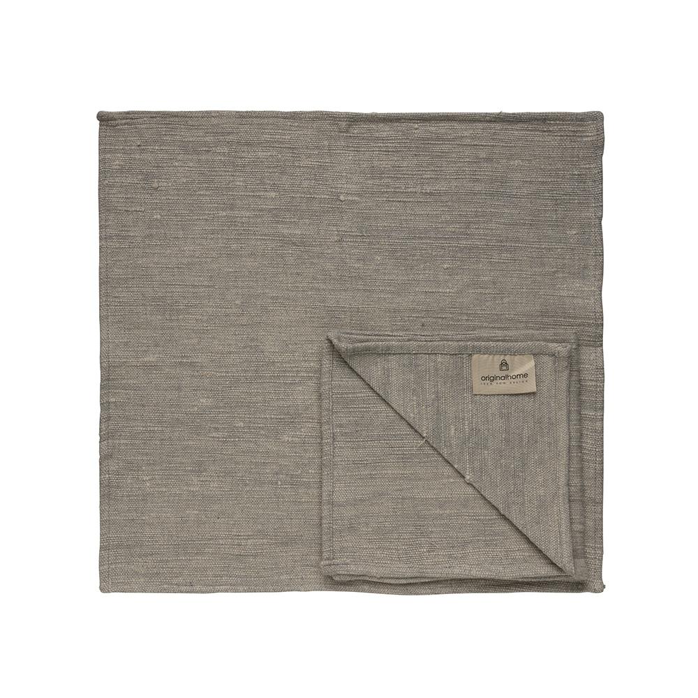 originalhome Khadi Table Napkin Grey 4x (44×44)