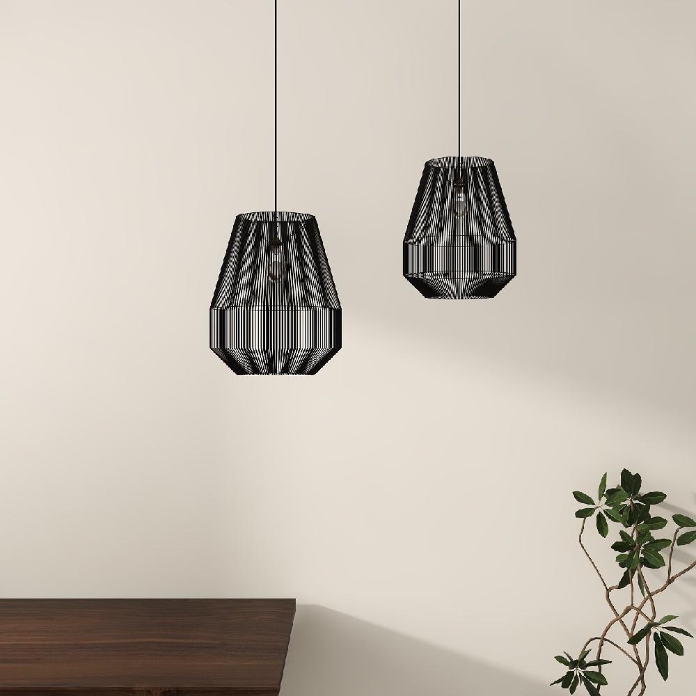 Originalhome Lampion Recycled Antracite No 3 – M