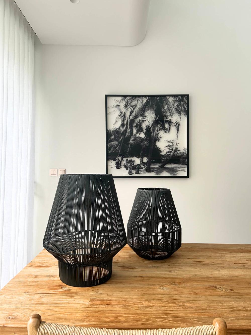 Originalhome Lampion Recycled Antracite No 3 – M