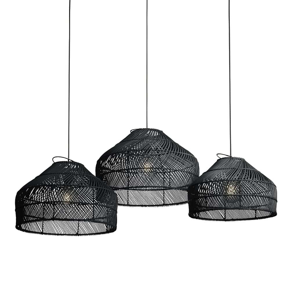originalhome Lampshade Ikal Black S/3