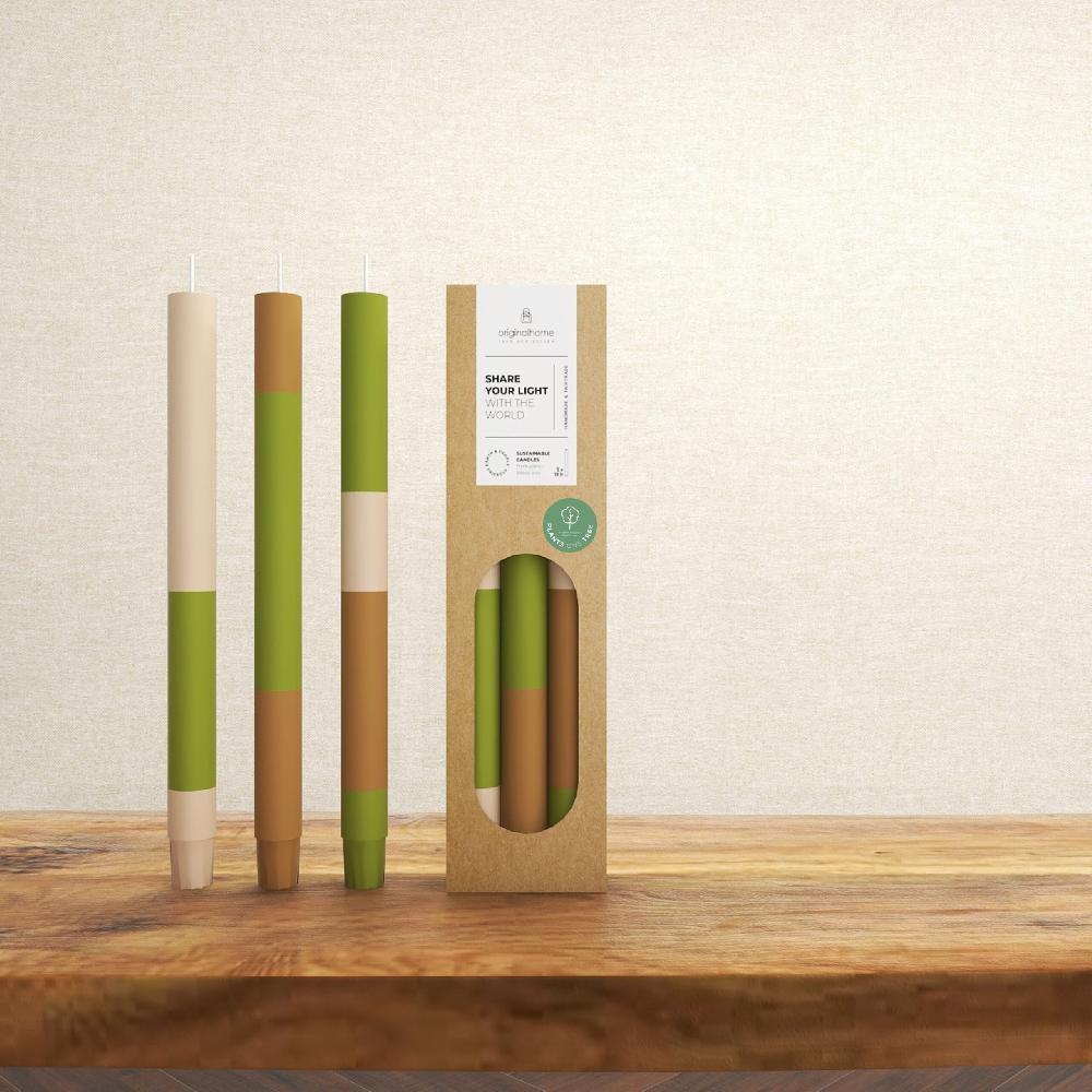 Originalhome Layered Candles Fall S/3