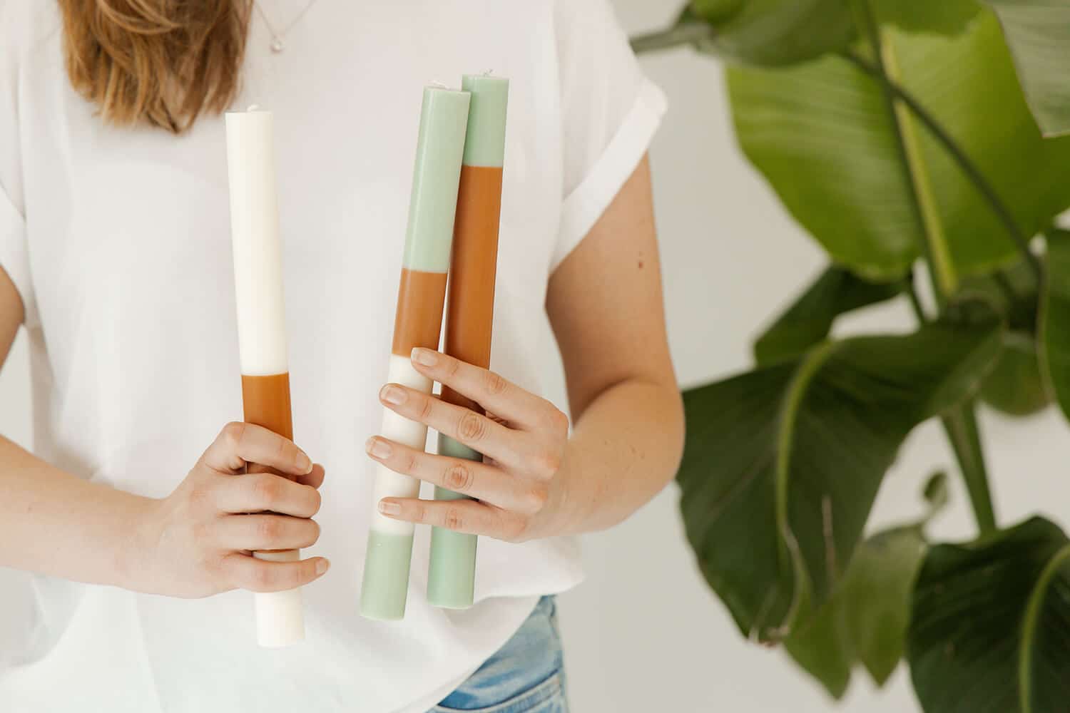 Originalhome Layered Candles Pine Tree S/3