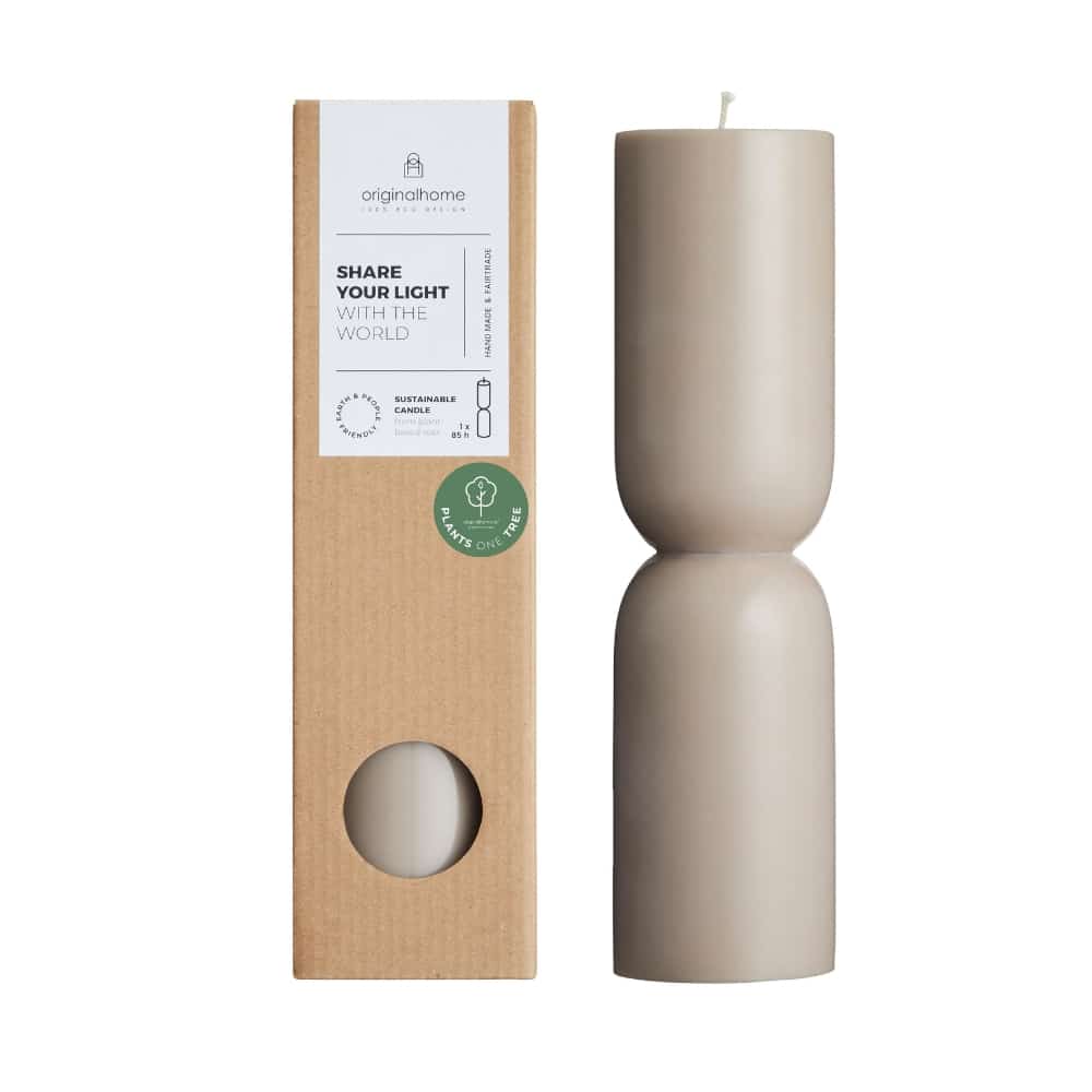 originalhome Organic Candle L – Clay