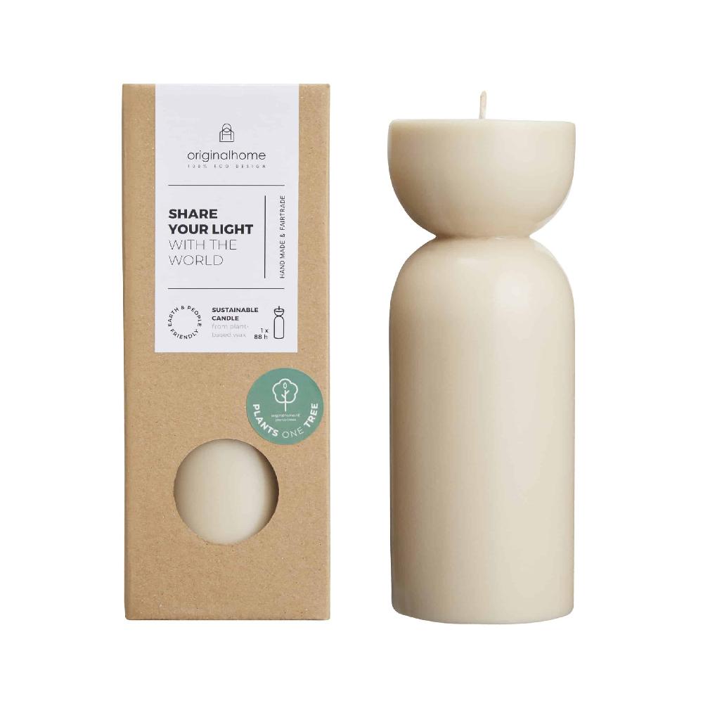 originalhome Organic Candle M – Beige