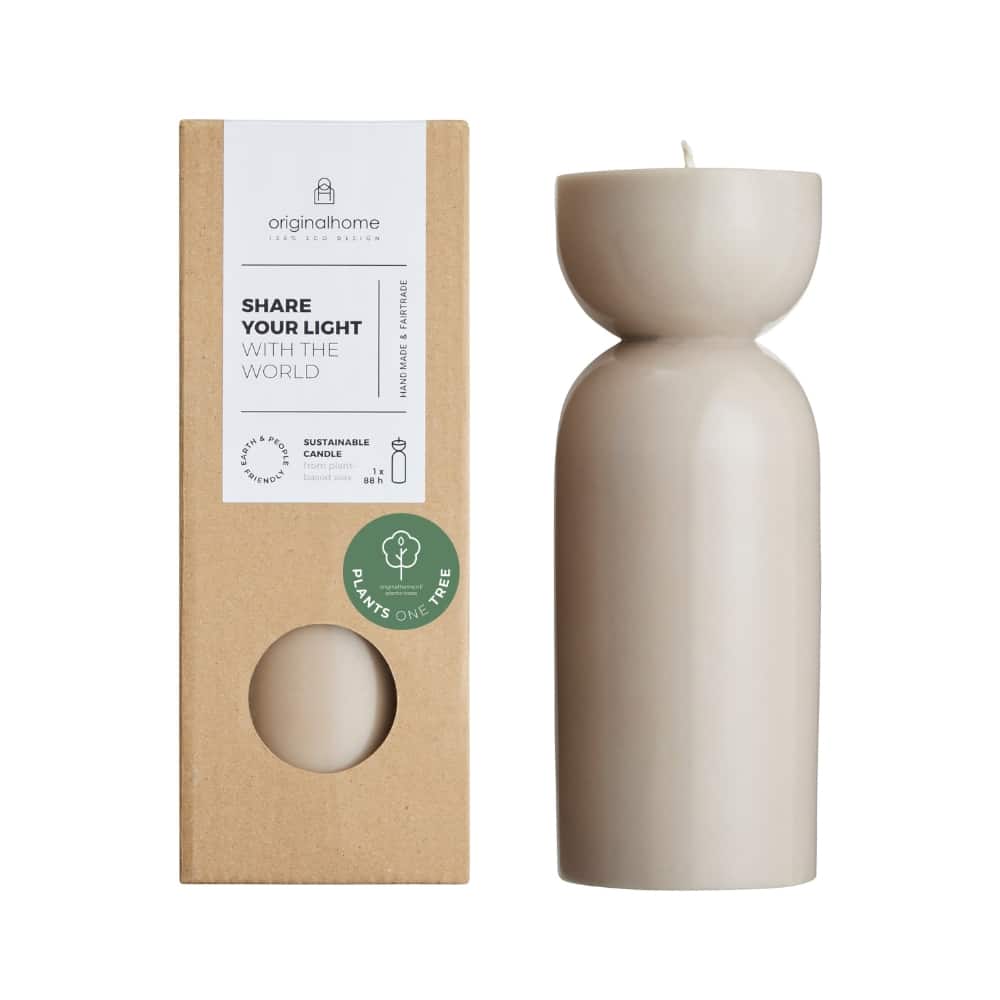 originalhome Organic Candle M – Clay