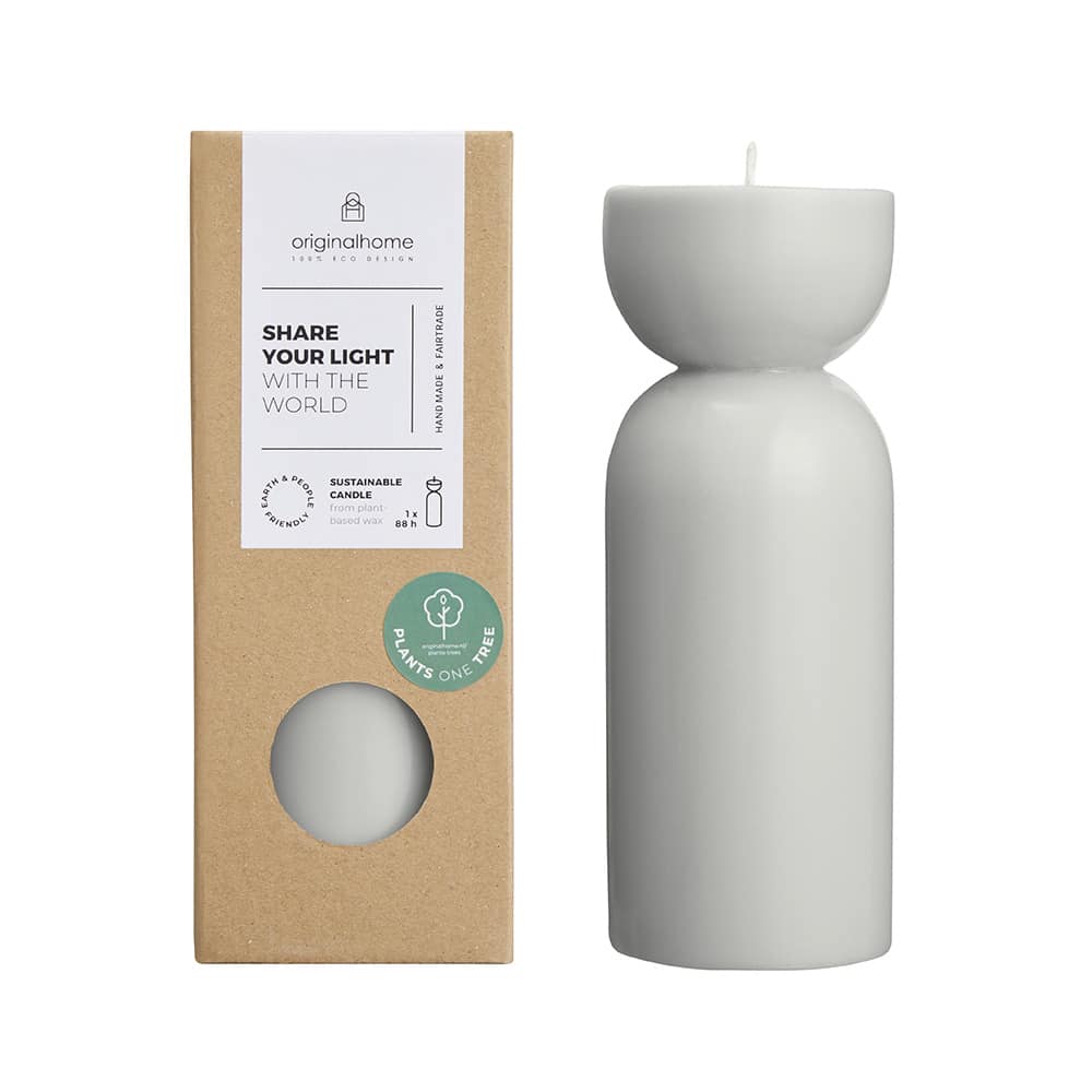 originalhome Organic Candle M – L. Grey