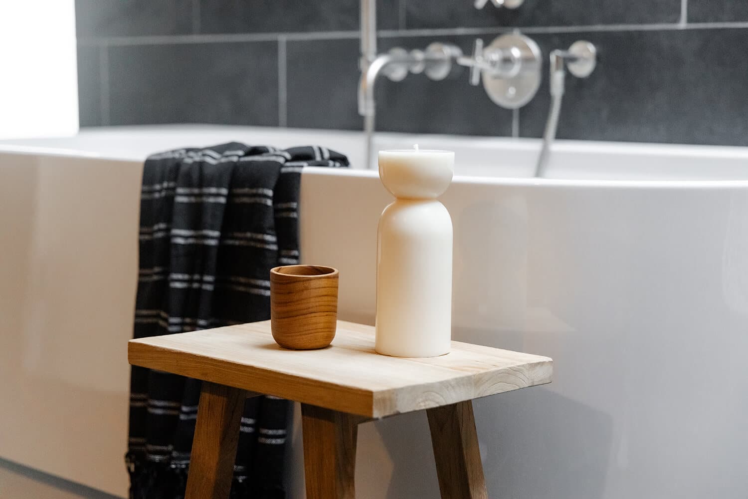 Originalhome Organic Candle M – Off White