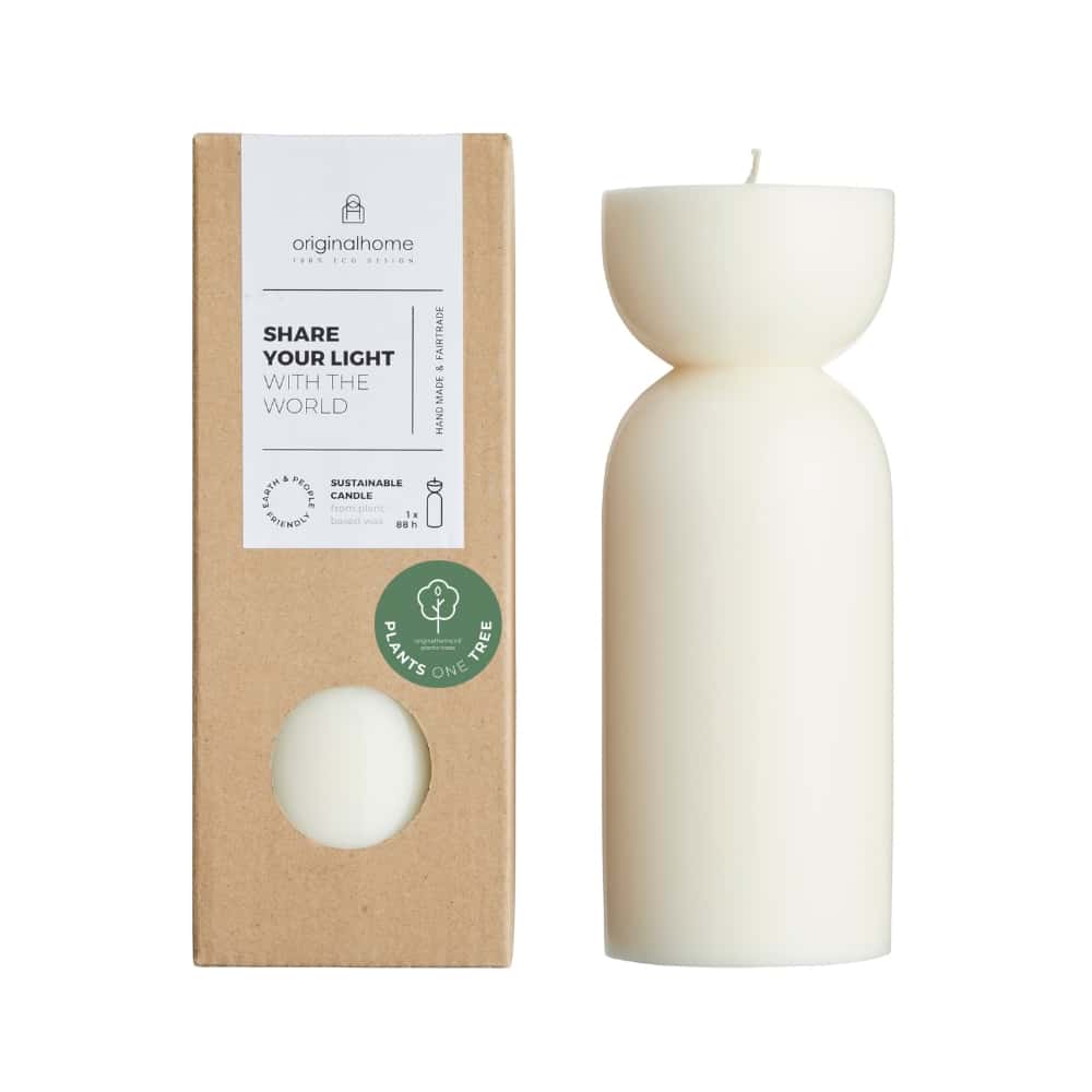 originalhome Organic Candle M – Off White