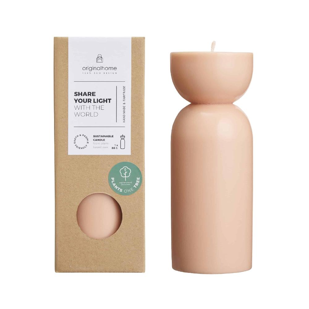 originalhome Organic Candle M – Peach