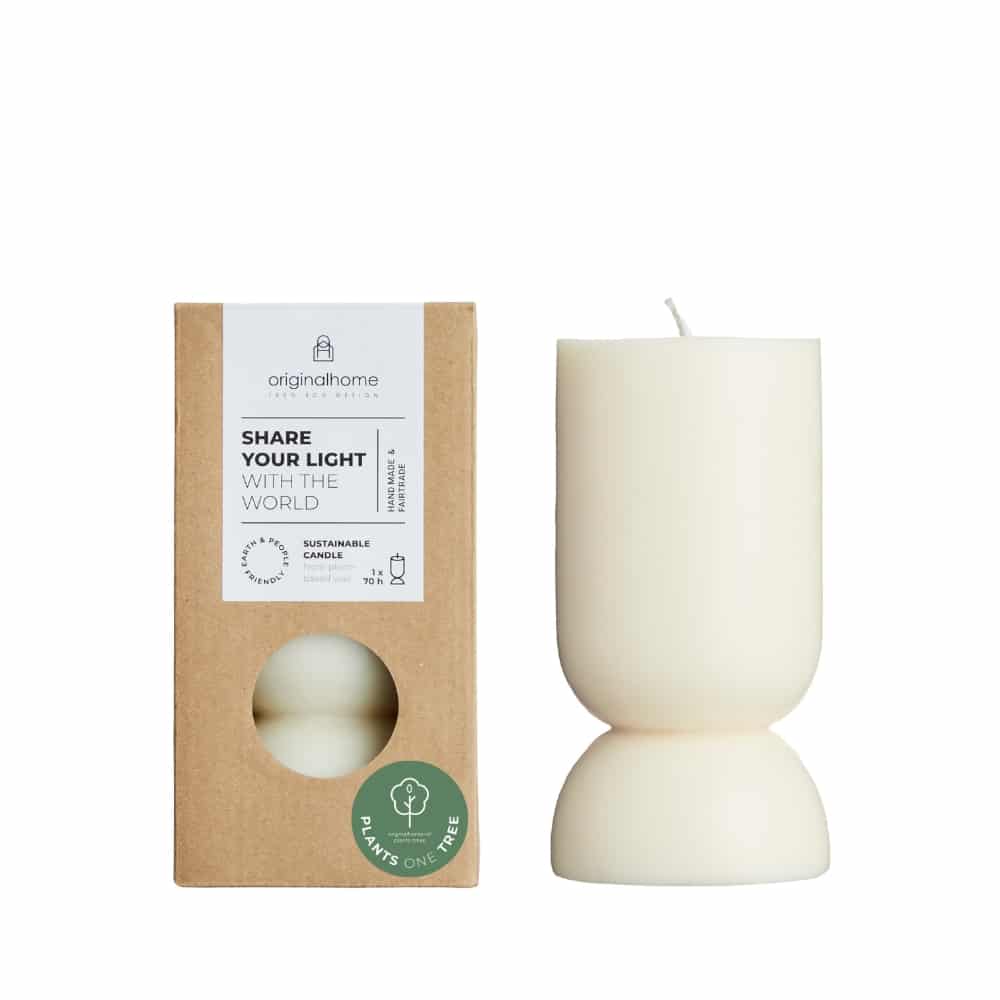 originalhome Organic Candle S – Off White
