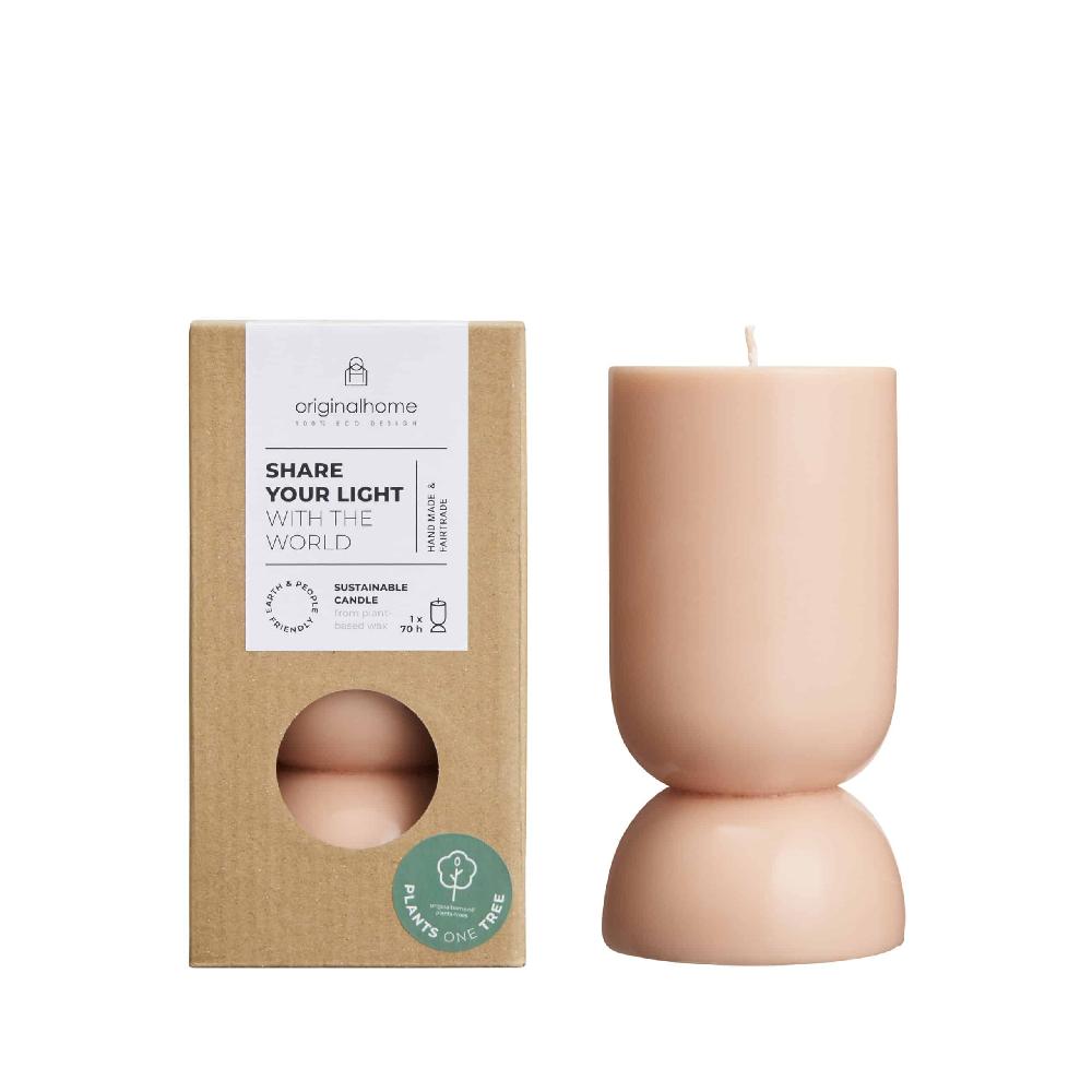 originalhome Organic Candle S – Peach