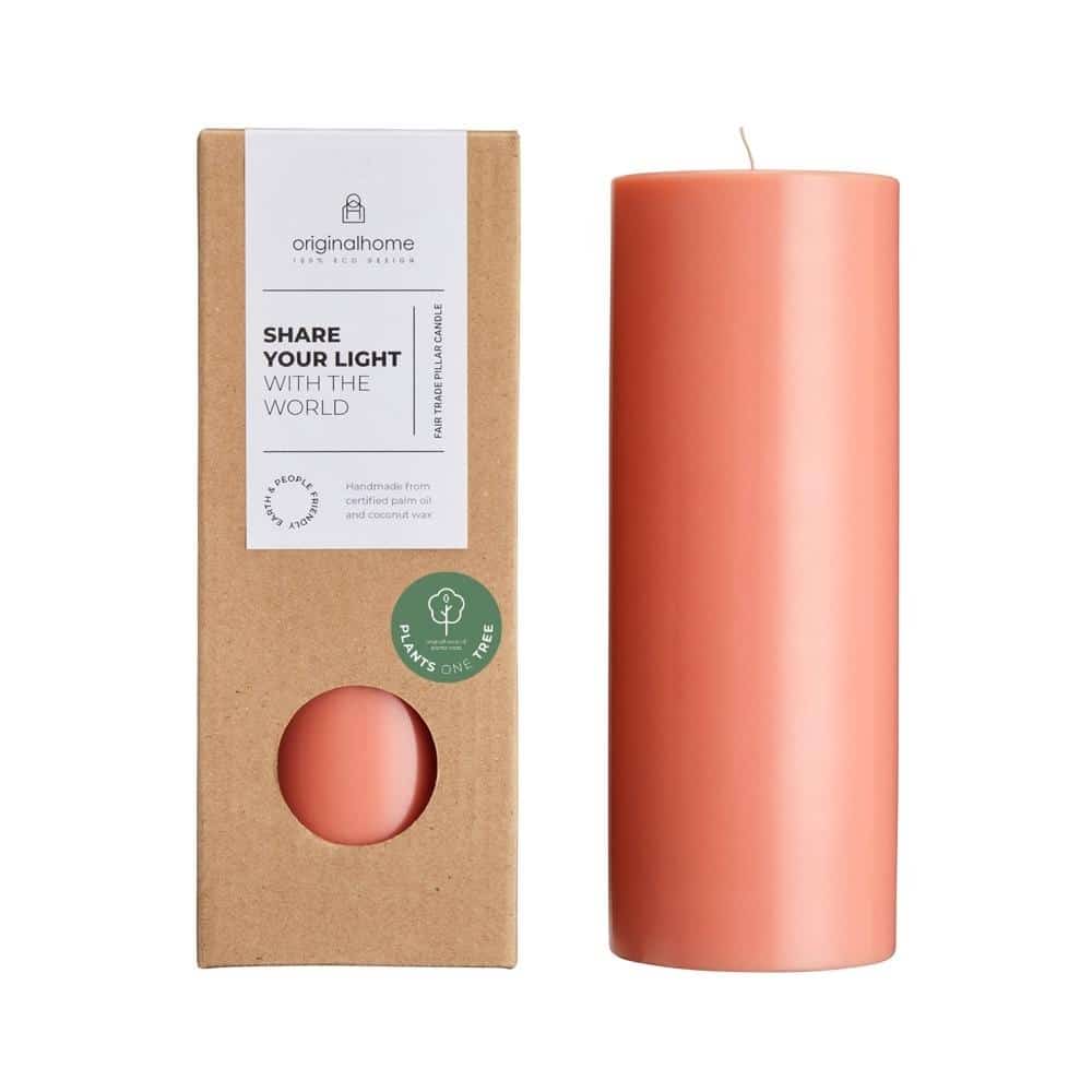 originalhome Pillar Candle Apricot