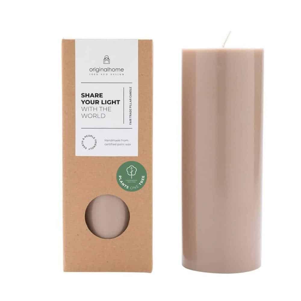 originalhome Pillar Candle Clay
