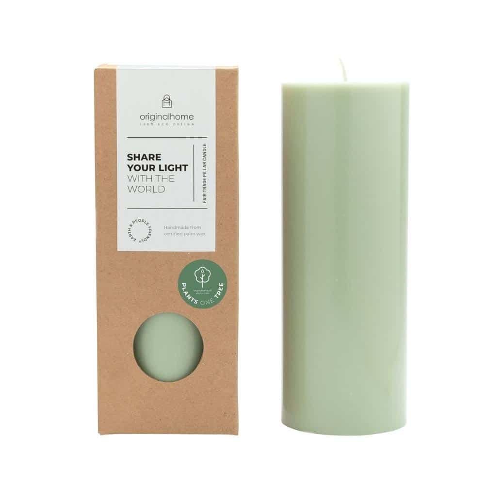 originalhome Pillar Candle Green