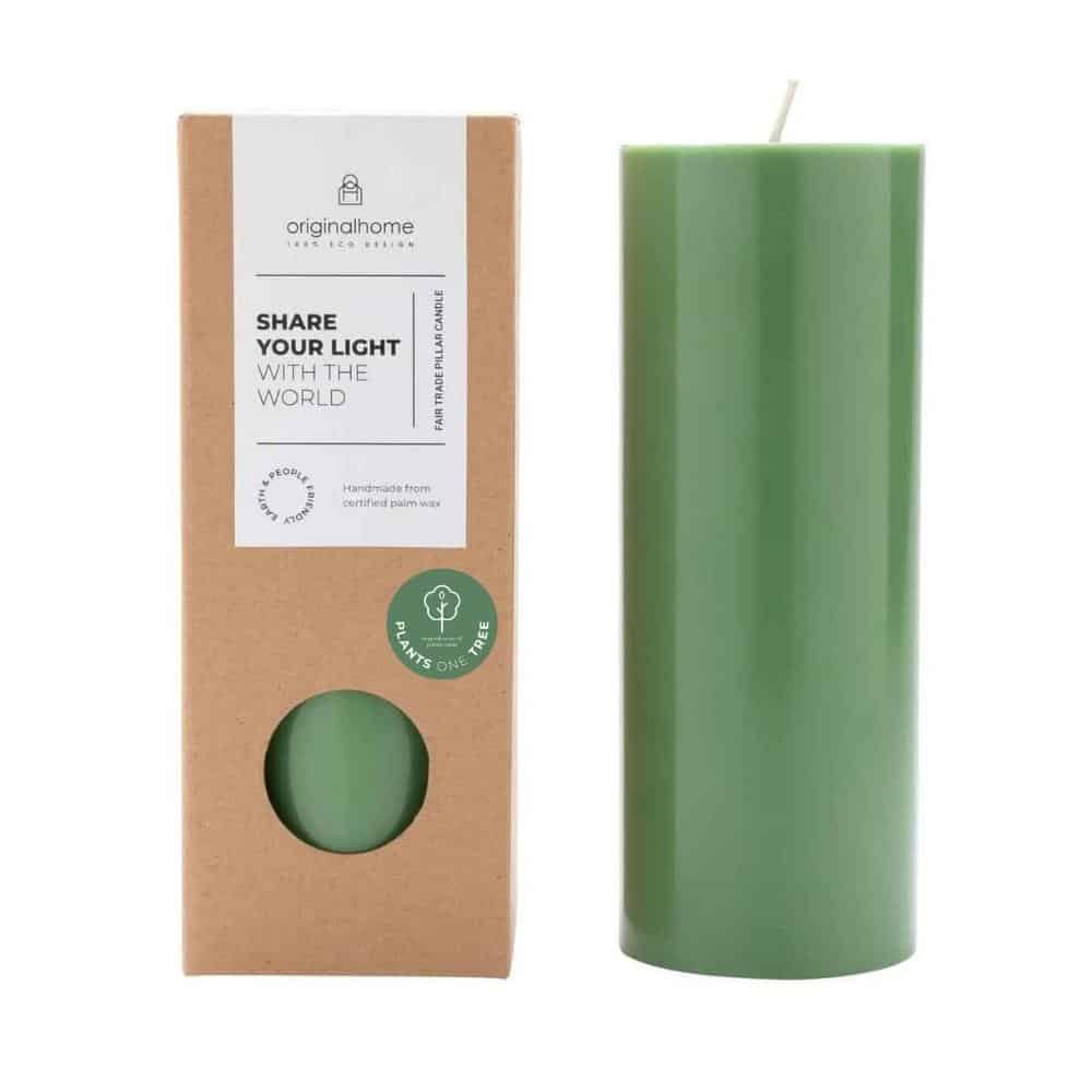 originalhome Pillar Candle Matcha