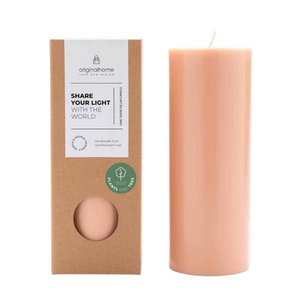 originalhome Pillar Candle Peach
