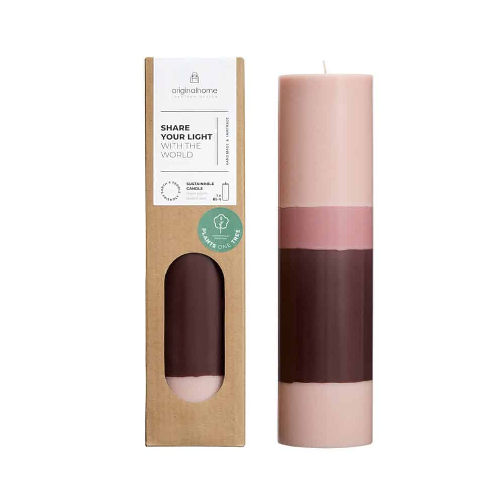 originalhome Pillar Layered Tall – Dusty Rose