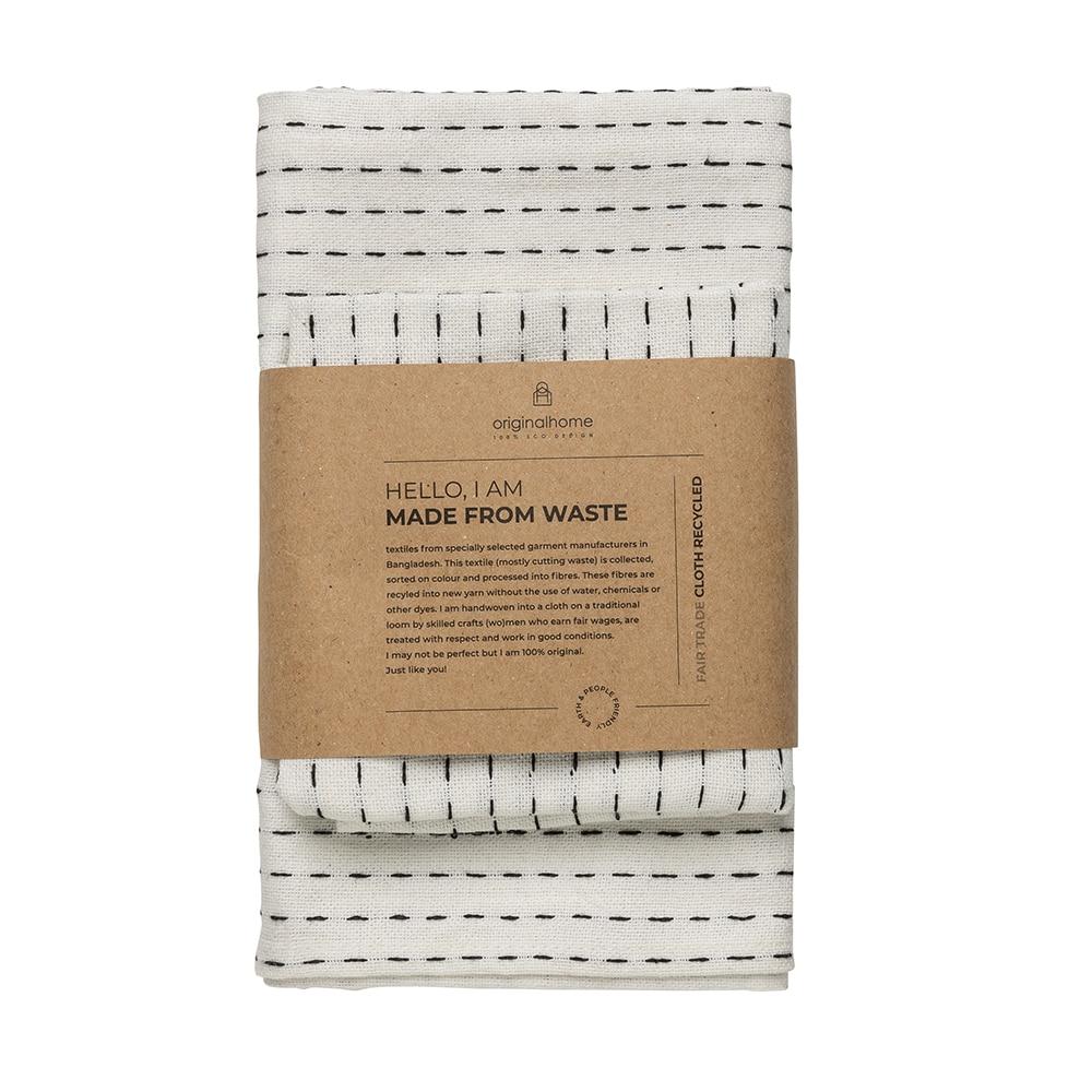 originalhome Reusable Wrapping Cloth White – S/2