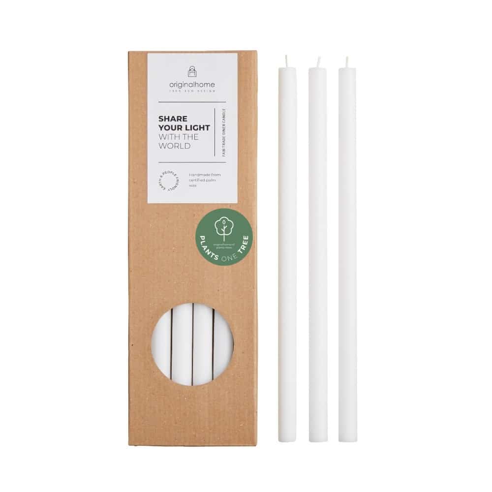 originalhome Thins White – ø 1.3 x 25 cm -10 pcs