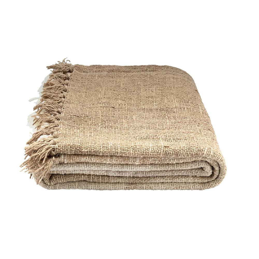 Originalhome Throw Waste Cotton – Gradient Brown