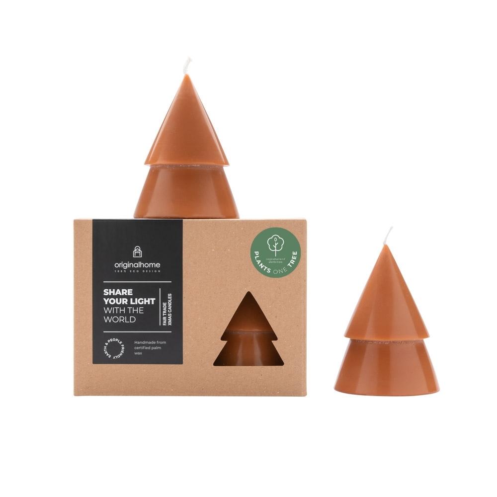 originalhome Tree Candle Cognac – M S/2