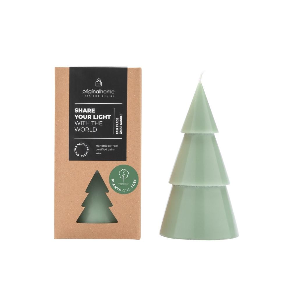 originalhome Tree Candle Green – L